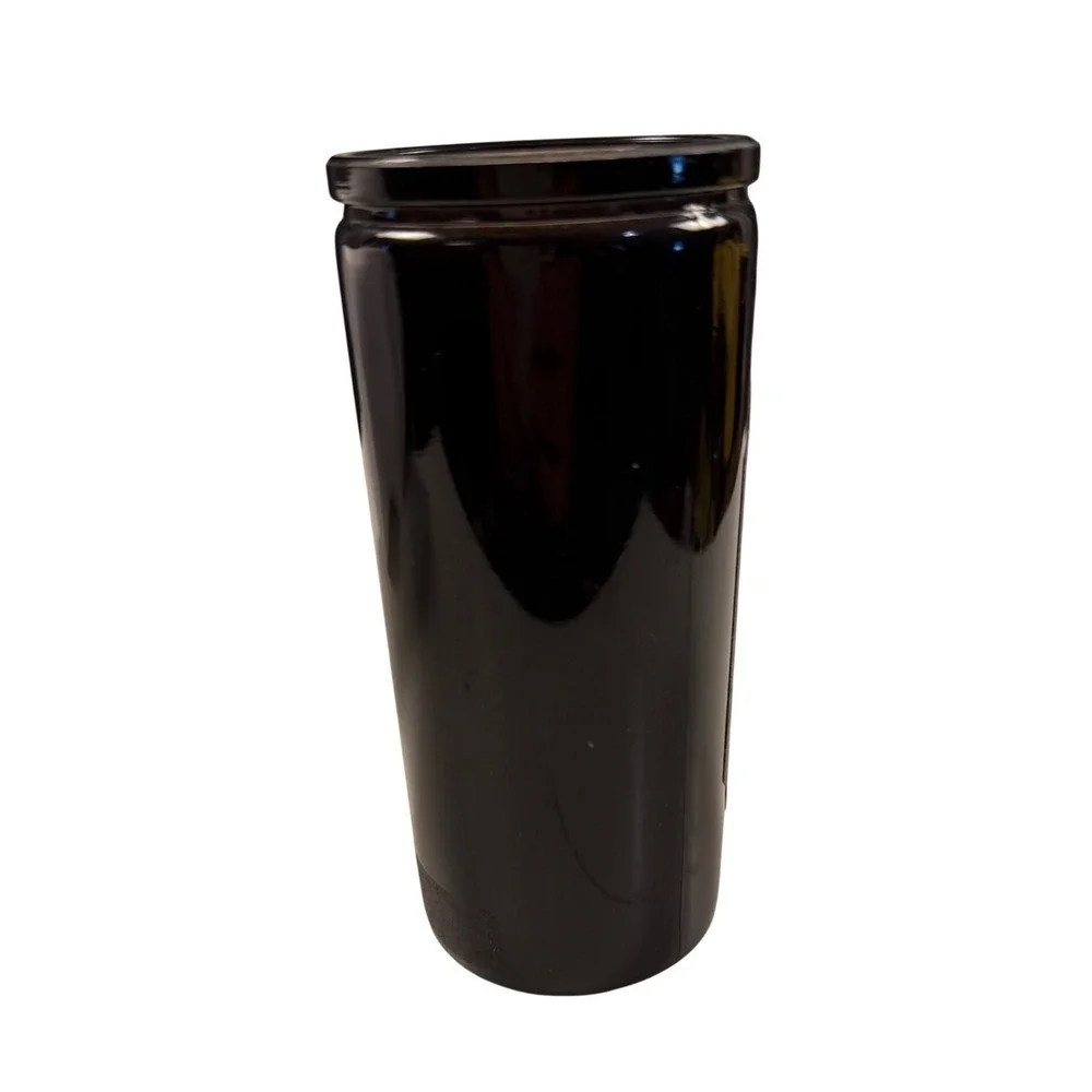Aroma Villa Poison Scented‎ Candle Black Jar Gothic Halloween Decor 8.6 oz